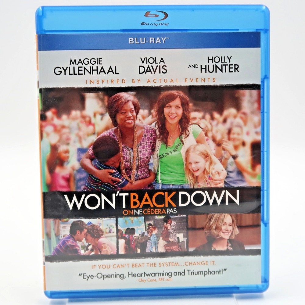 Won't Back Down Blu-ray 2013 Viola Davis Maggie Gyllenhaal Oscar Isaac Drama
